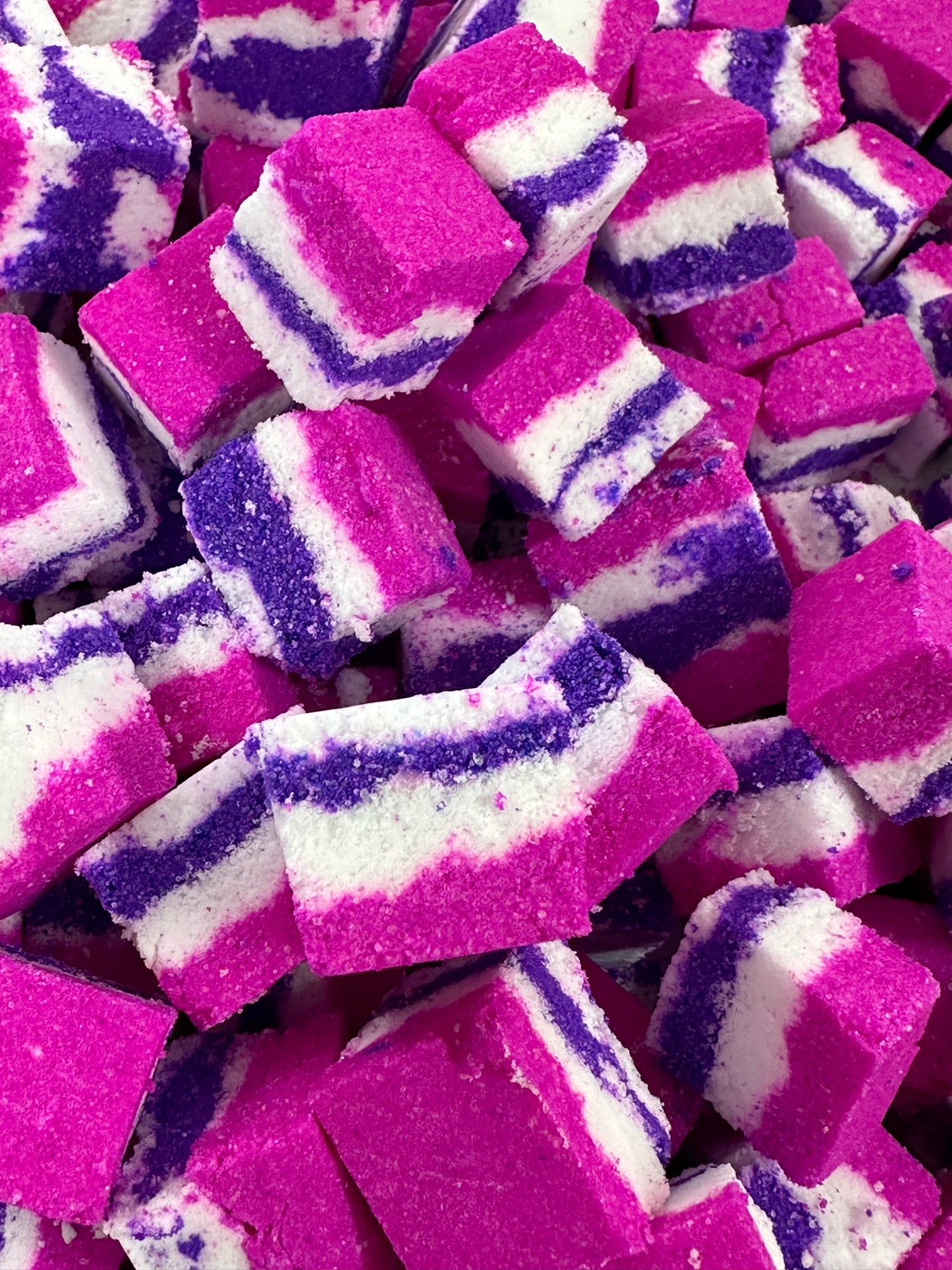 Black Raspberry & Vanilla Bath Bomb Rocks x10
