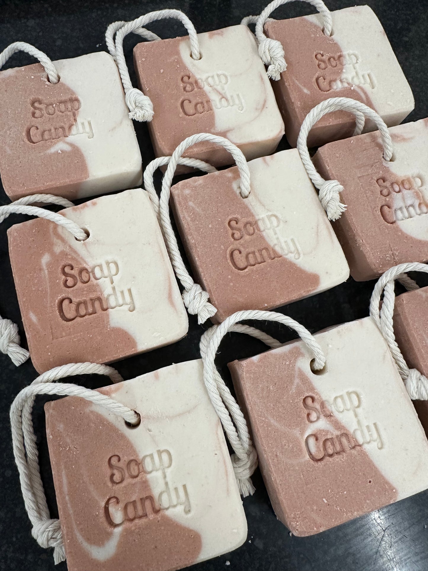 Lavender & Pink Clay Salt Bar