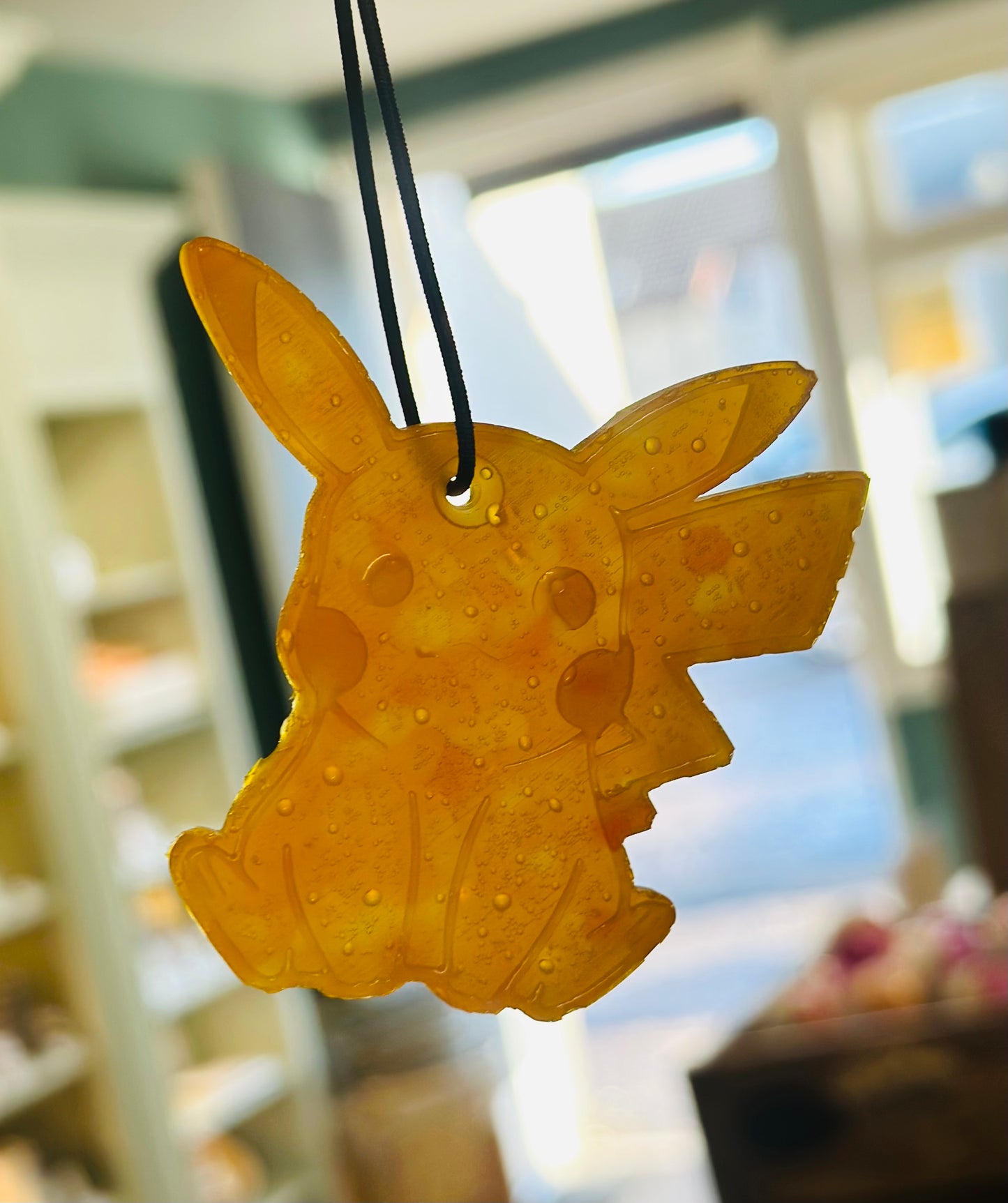 Electric Mouse Rhubarb & Custard Car Freshener - Circle