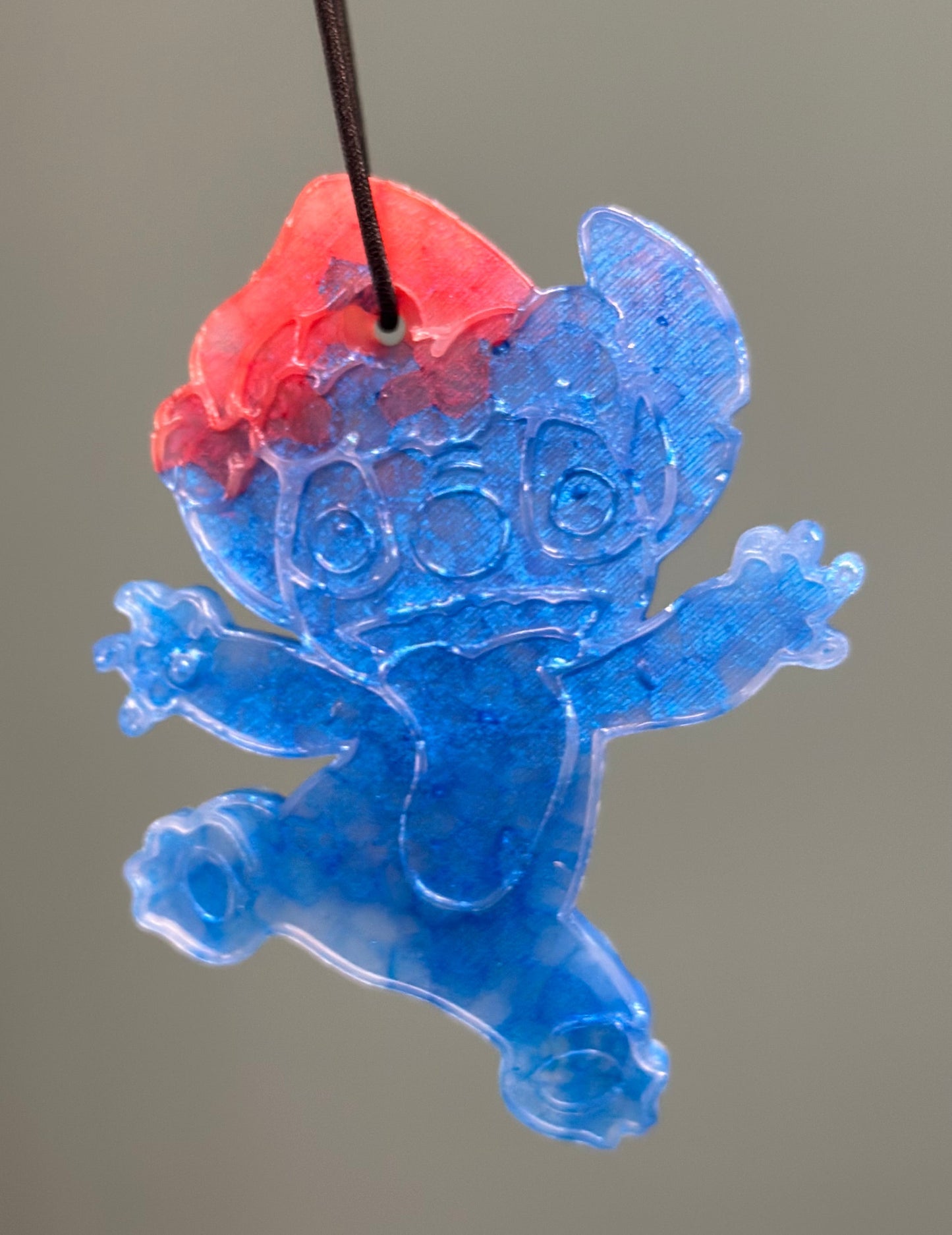 Christmas Alien Car Air Freshener - Gingerbread