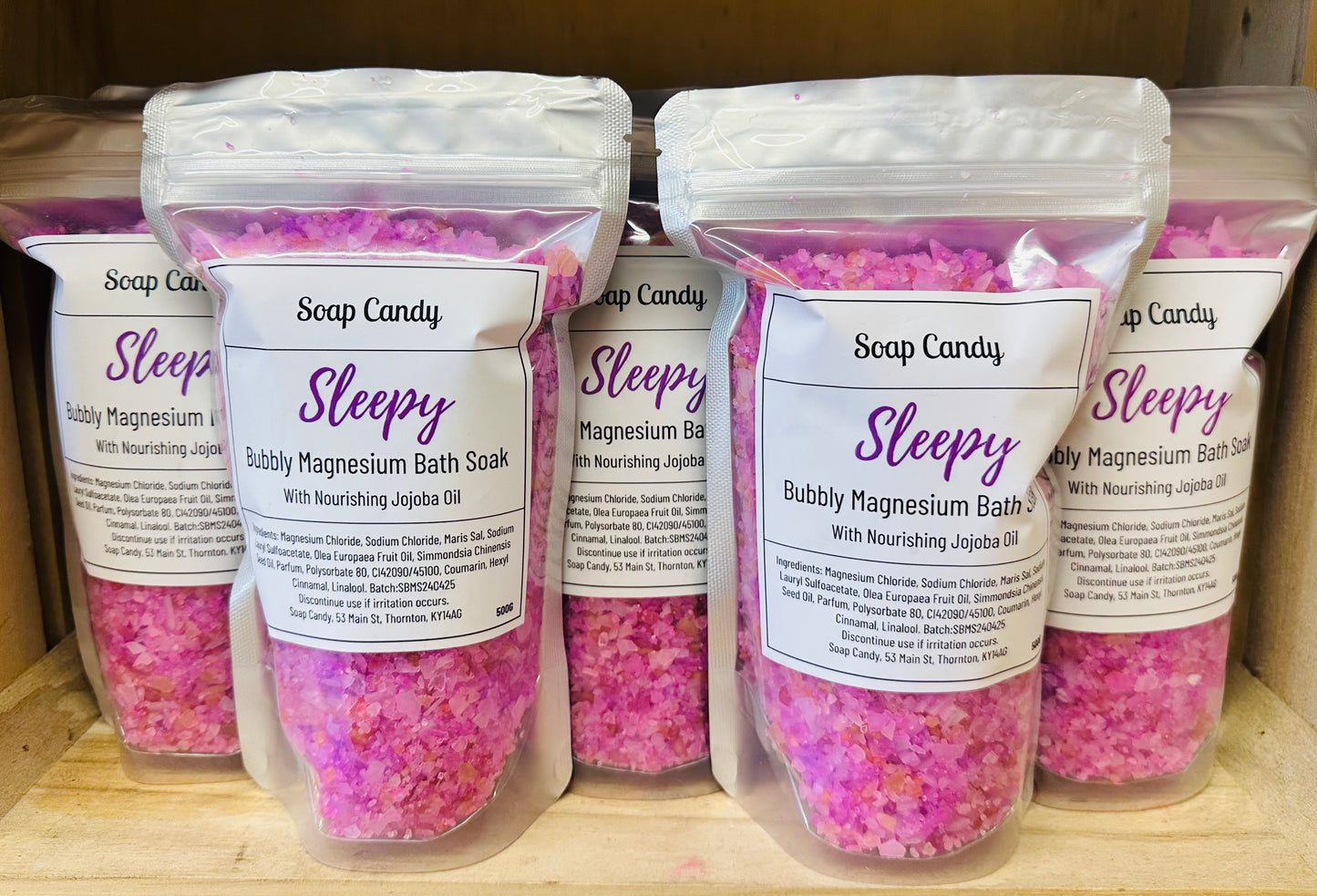 Bubbly Magnesium Bath Soak