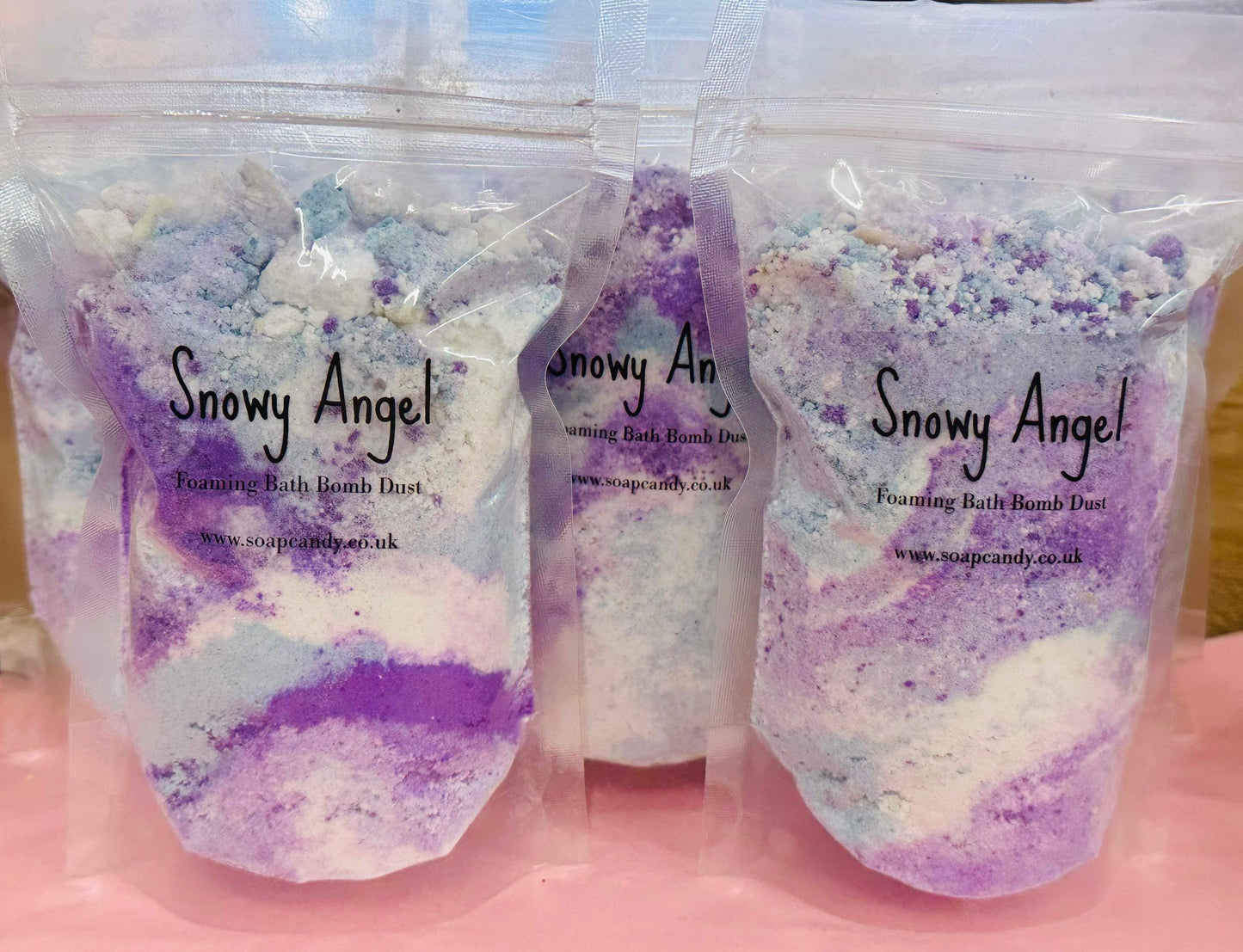 Snowy Angel Bath Bomb Dust