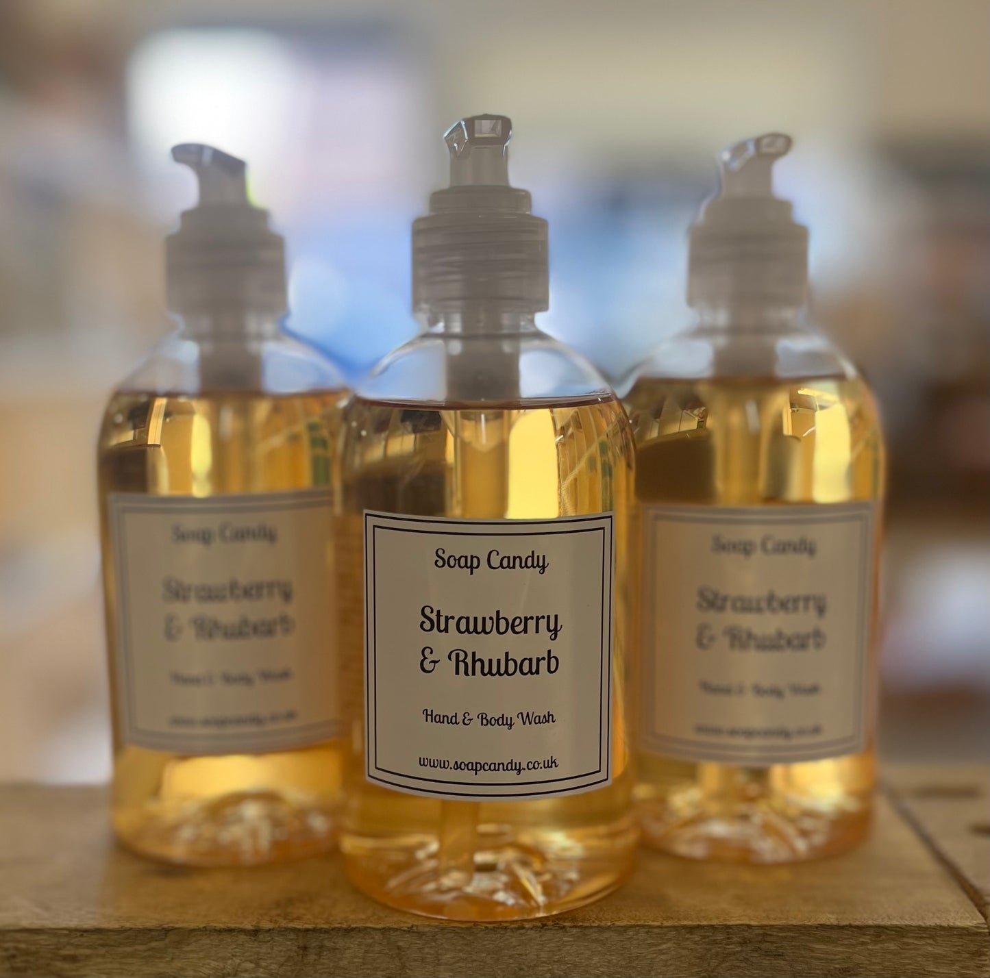 Strawberry & Rhubarb Hand & Body Wash