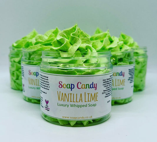 Vanilla Lime Whipped Soap