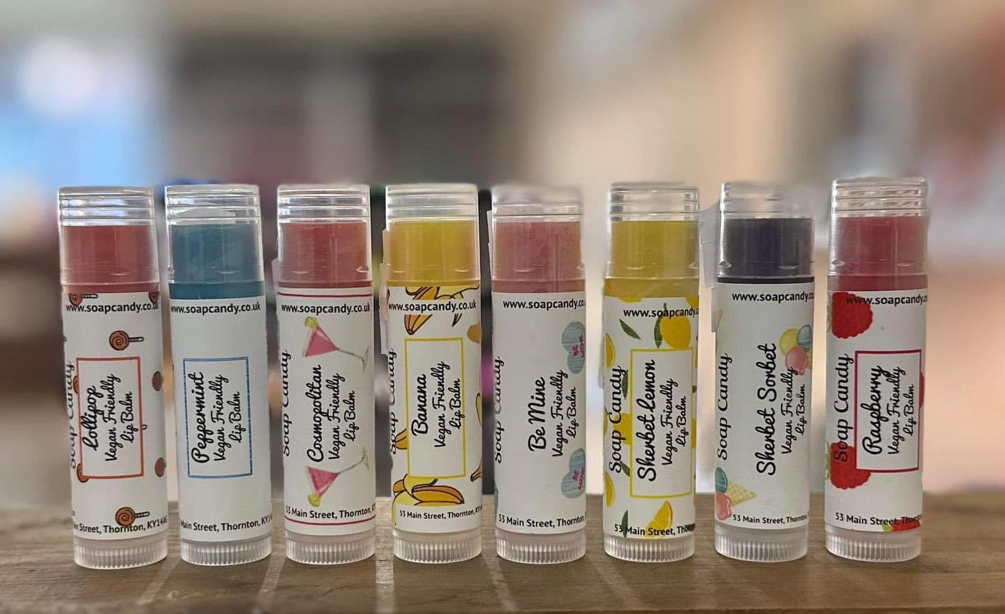 Raspberry Lip Balm (x10)