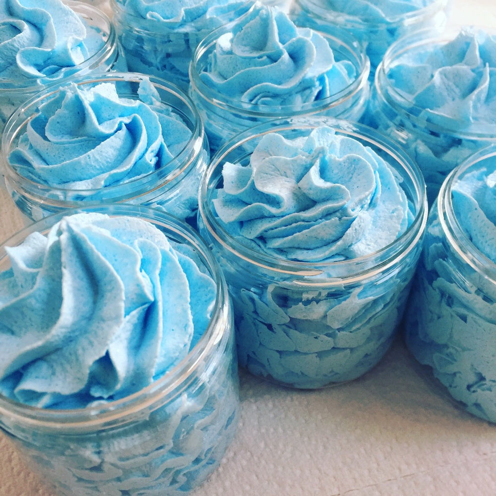 Blue Raspberry Slushie Foaming Sugar Scrub