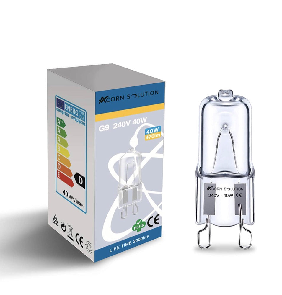 G9 Halogen Bulb - 3D burners