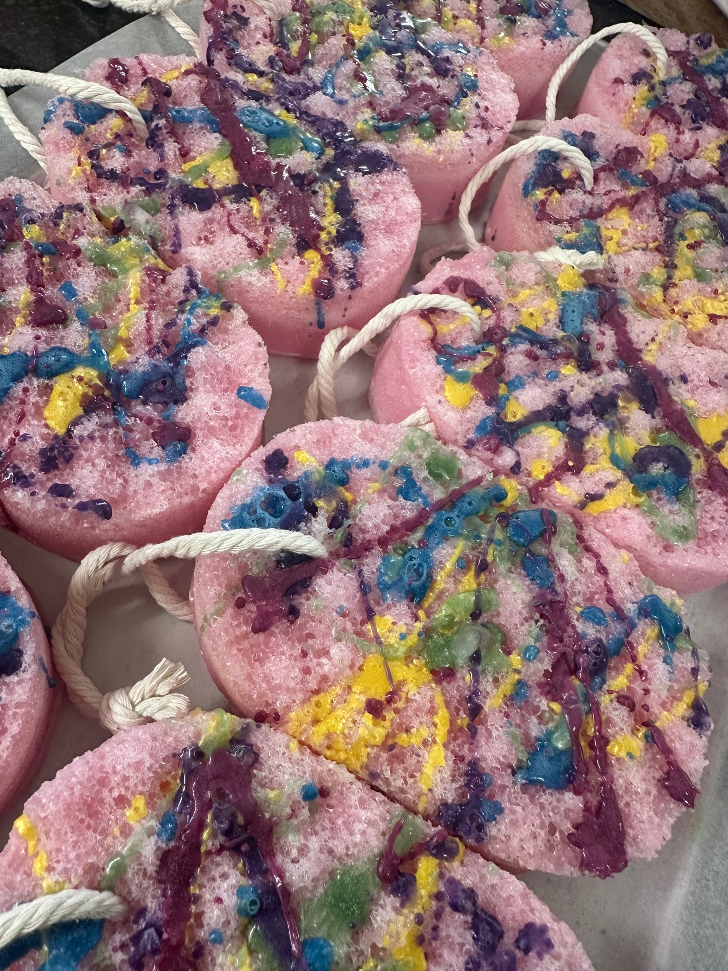 Vanilla Rock Candy Soap Sponge