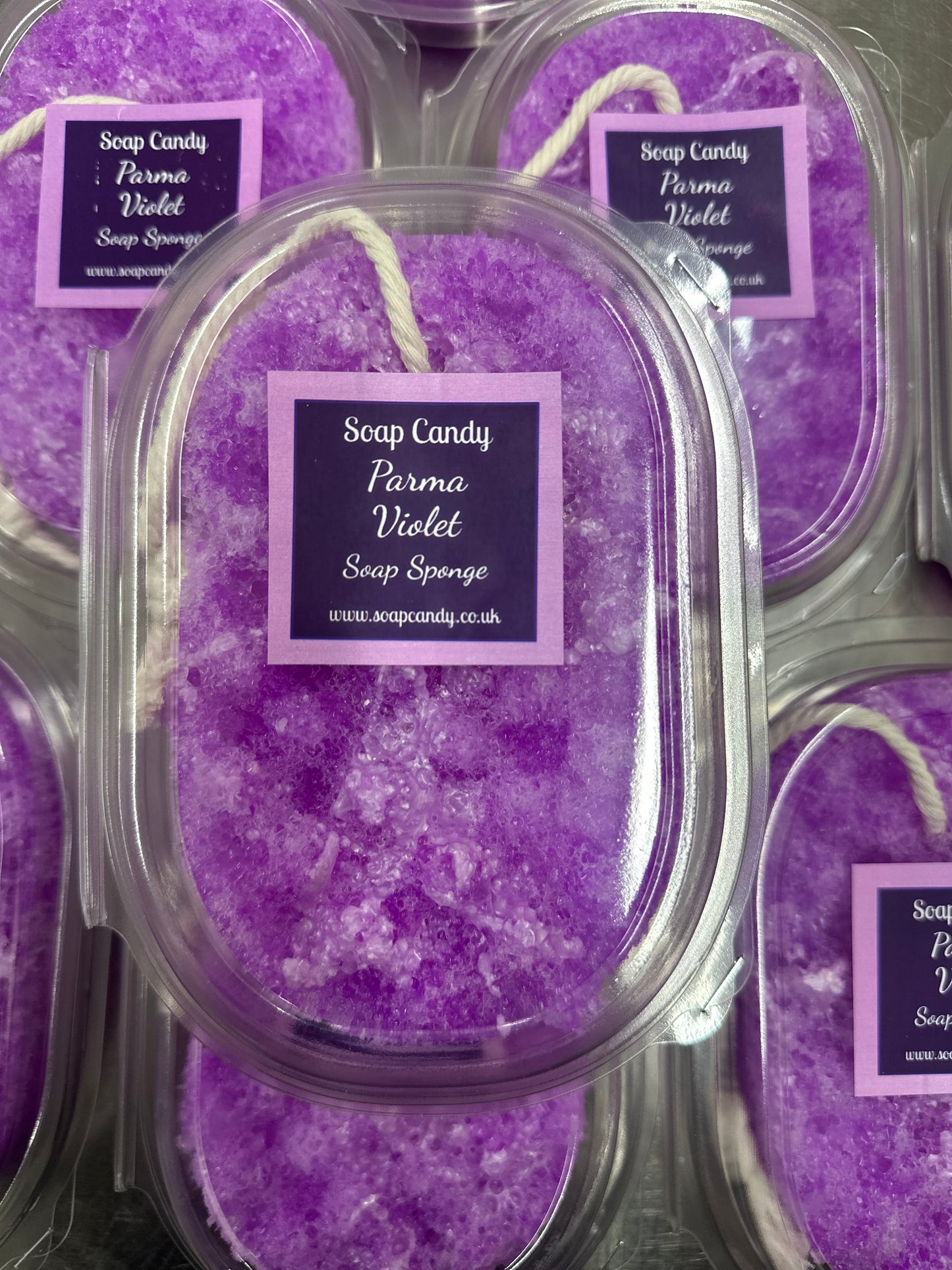 Parma Violet Soap Sponge