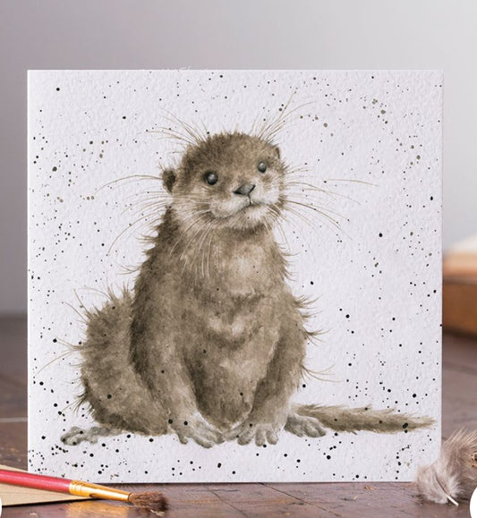 Otter - River Gent Card