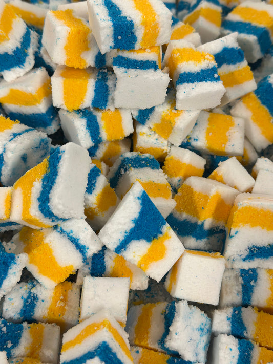 Cucumber & Apple Bath Bomb Rocks x10