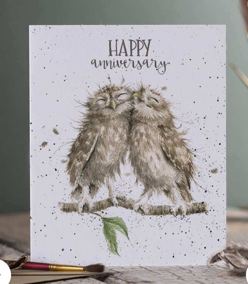 Anniversary Owls Card