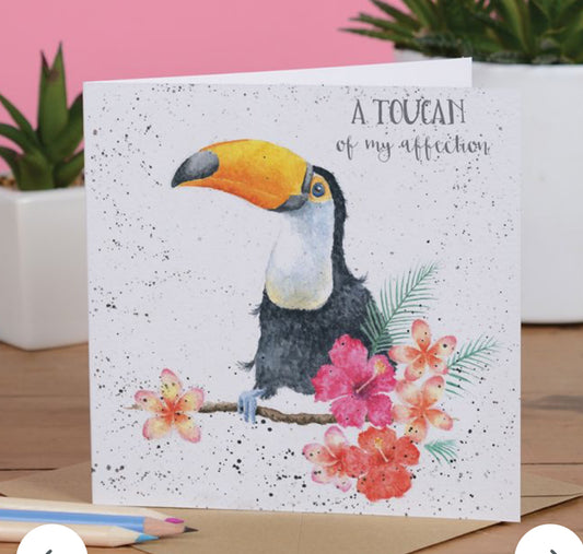 A Toucan Of My Affection Card