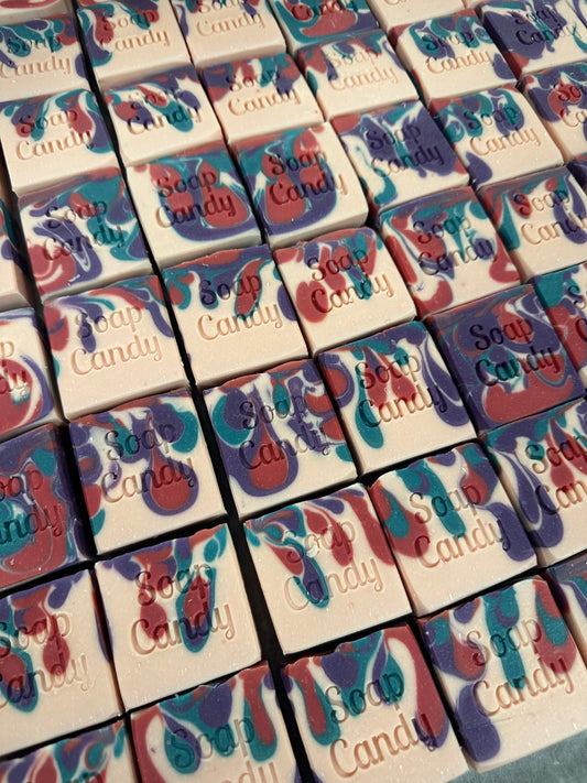 Cherry Jam Cold Process Soap (travel)