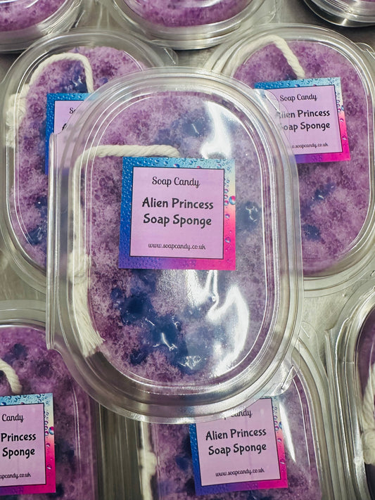 Alien Princess Soap Sponge