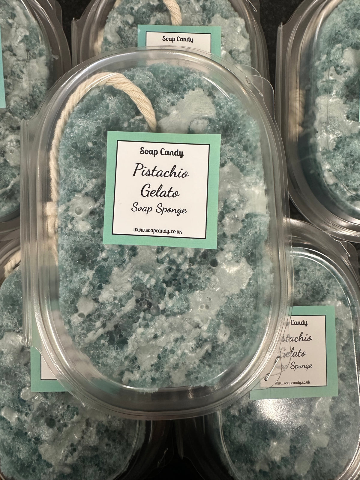 Pistachio Gelato Soap Sponge