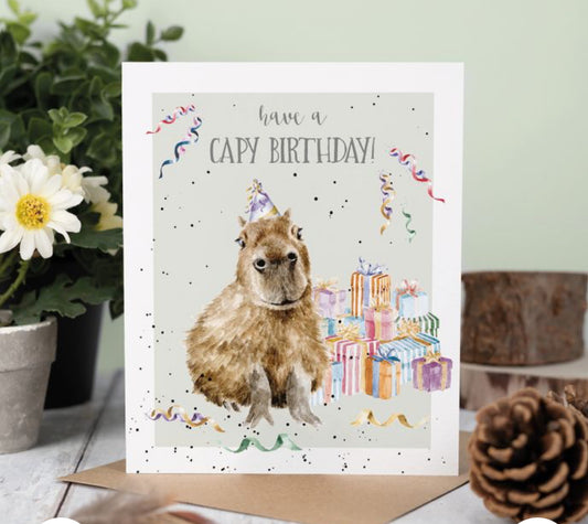 Capy Birthday Card