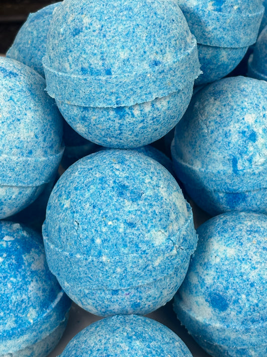 Blue Raspberry Bath Bomb
