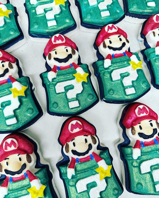 Red Plumber Brother Bath Bomb